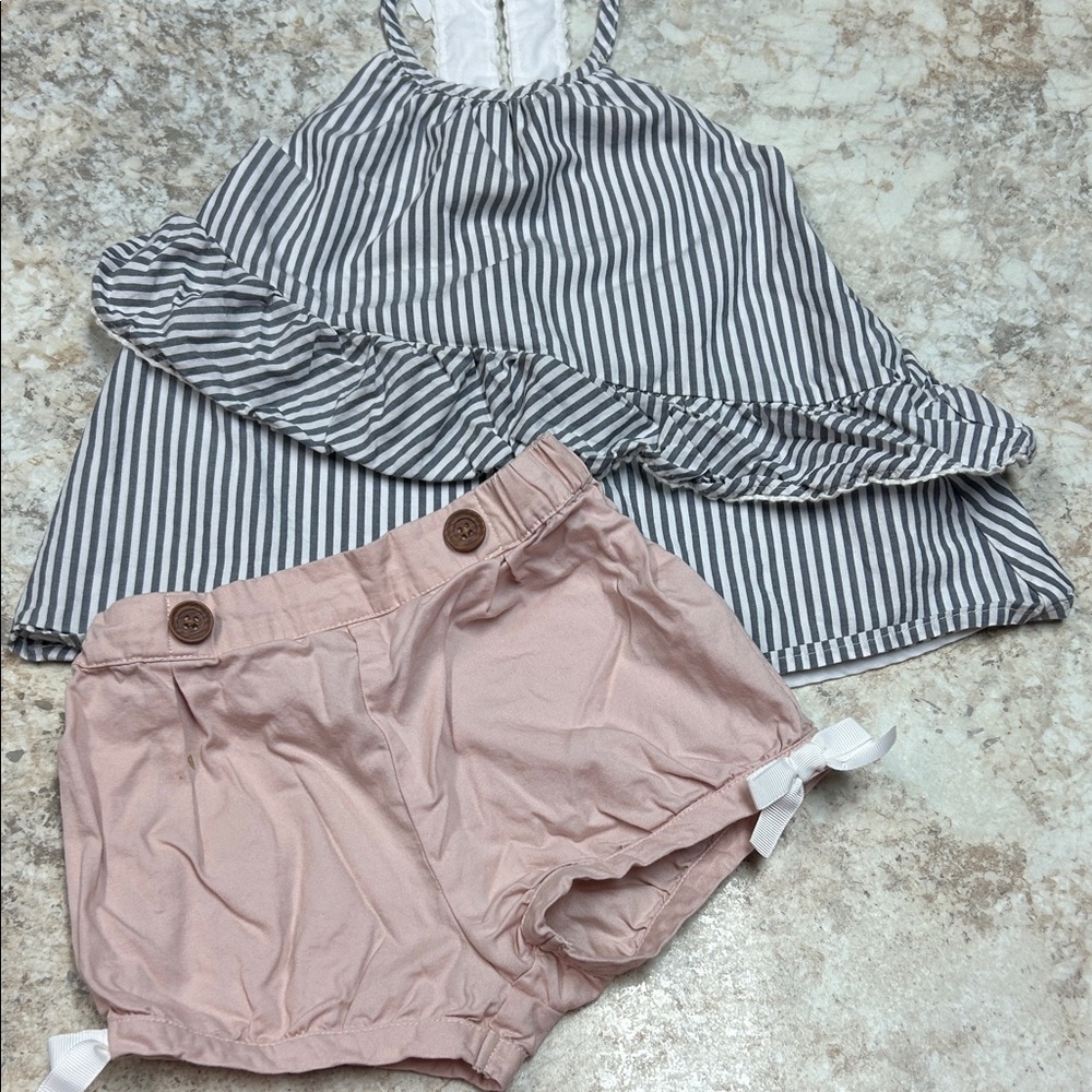 Max Studio Kids Striped Outfit